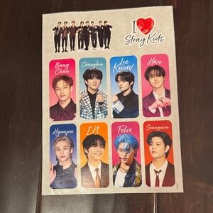 Stray Kids Photo Card Set and stickers